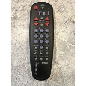 RCA SystemLink 3 Universal Remote Control TV VCR Cable OEM